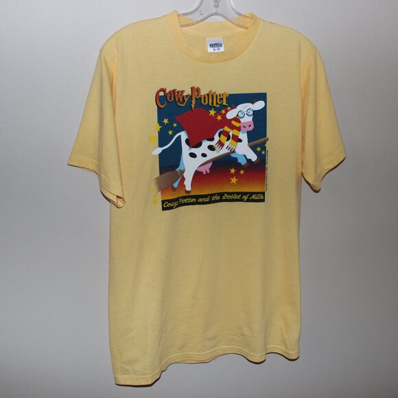 3/$77❤️Cowy Potter COWS Prince Edward Island Ice Cream Harry Potter Parody Shirt - Picture 2 of 10